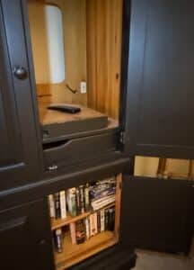 Black-Wooden-Media-Armoire-third-image