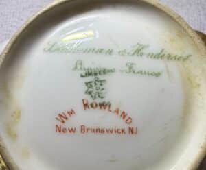 Blakeman-Henderson-Limoges-Porcelain-Sauce-Boat-with-Gilt-Decoration-second-image