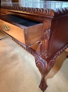 Chippendale-Style-Mahogany-Partners-Desk-second-image