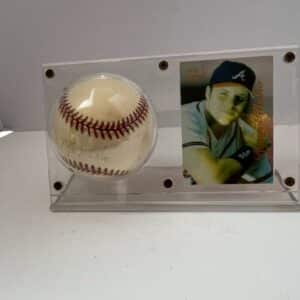 Chipper-Jones-Signed-Baseball-Card-Display