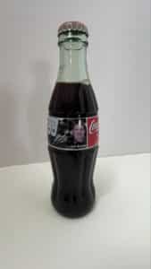 Coca-Cola-Jeff-Burton-oz-Glass-Bottle