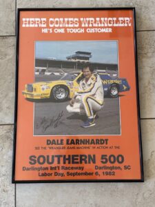 Dale-Earnhardt-Wrangler-Jeans-Machine-Southern-Signed-Poster