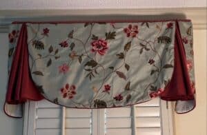Floral-Embroidered-Waterfall-Valance-with-Burgundy-Trim