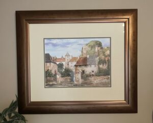 Framed-Print-of-La-Seyne-sur-Mer-by-Roger-Duvall