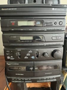 Garrard-Model-Dual-Cassette-Deck-CD-Player