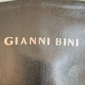 Gianni-Bini-Womens-Black-Leather-Pointed-Toe-Stiletto-Heel-Knee-High-Boots-second-image