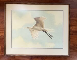 Guy-Coheleach-American-Egret-Signed-Lithograph
