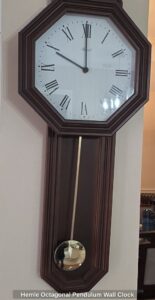 Hemle-Octagonal-Pendulum-Wall-Clock