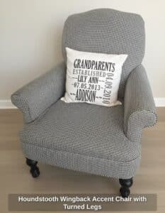 Houndstooth-Wingback-Accent-Chair-with-Turned-Legs