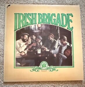 Irish-Brigade-Recorded-Live-Vinyl-Record-Album-Autographed-by-Band-Members