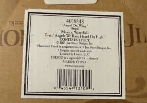 Jim-Shore-Angel-On-Wing-Musical-Waterball-second-image