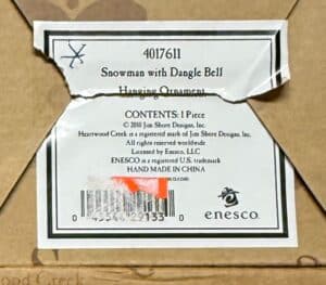 Jim-Shore-Snowman-with-Dangle-Bell-Hanging-Ornament-second-image