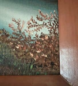 Landscape-Painting-with-Stone-Bridge-by-L.-Haddock-second-image