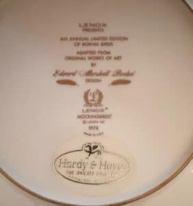 Lenox-Mockingbirds-Annual-Limited-Edition-Plate-by-Edward-Marshall-Boehm-third-image