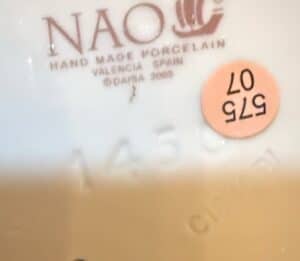 Lladro-NAO-Porcelain-Figurines-Girl-Butterfly-on-Dress-Truly-in-Love-and-Treasures-of-Childhood-second-image