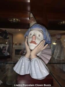 Lladro-Porcelain-Clown-Busts