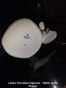 Lladro-Porcelain-Figurine-Shhh-Quiet-Puppy-sixth-image