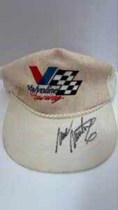 Mark-Martin-Valvoline-Racing-Autographed-Baseball-Cap