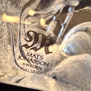 Mats-Jonasson-Crystal-Duck-Paperweight-second-image