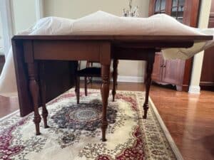 McMahan-Furniture-Company-Campbellsville-Ky-Cherry-Drop-Leaf-Dining-Table