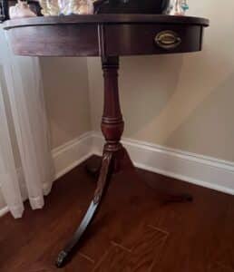 Mersman-Mahogany-Drum-Table