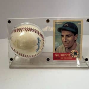 Phil-Rizzuto-Signed-Baseball-Topps-Card