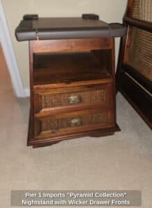 Pier-Imports-Pyramid-Collection-Nightstand-with-Wicker-Drawer-Fronts