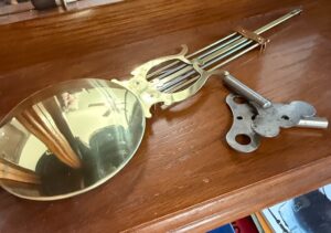 Ridgeway-Mantel-Clock-with-Glass-Display-second-image