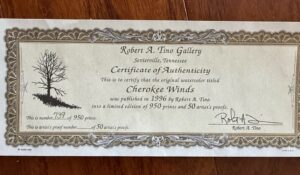 Robert-A.-Tino-Cherokee-Winds-Limited-Edition-Print-third-image