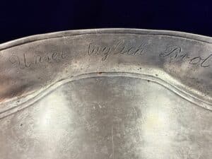 Salzburger-Zinnmanufaktur-Pewter-Tray-with-Unser-Tglich-Brot-inscription-second-image