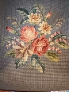 Set-of-Captains-Chairs-and-Dining-Chairs-with-Floral-Needlepoint-Upholstery-second-image