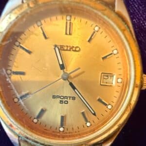 Stauer-Gold-Tone-Watch-and-Seiko-Sports-Quartz-Watch-fourth-image