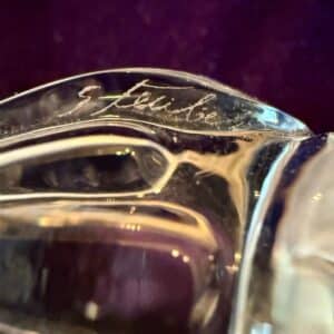 Steuben-Crystal-Frog-Figurine-second-image