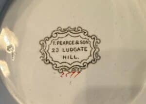 T.-Pearce-Son-Ludgate-Hill-Earthenware-Serving-Dish-with-Crest-second-image