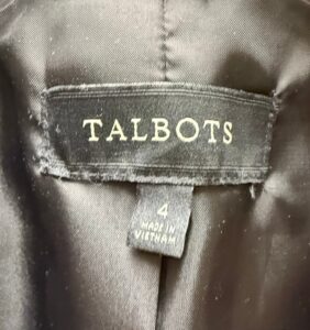 Talbots-Womens-Tweed-Blazer-Jacket-second-image