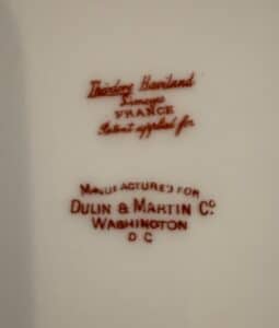 Theodore-Haviland-Limoges-France-Schleiger-E-Pink-Roses-Fruit-Bowl-with-Gold-Gilt-Handles-third-image