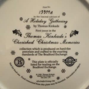 Thomas-Kinkade-Victorian-Christmas-Collector-Plates-fifth-image