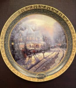 Thomas-Kinkade-Victorian-Christmas-Collector-Plates-fourth-image