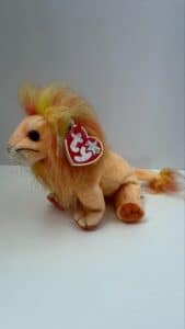 Ty-Beanie-Baby-Bushy-Lion