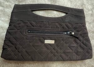 Vera-Bradley-Quilted-Clutch-or-Wristlet-in-Espresso-Brown