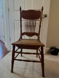 Victorian-Oak-Pressed-Back-Spindle-Side-Chair