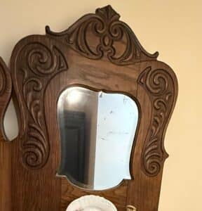 Victorian-Oak-Side-by-Side-Secretary-Desk-with-Display-Cabinet-second-image