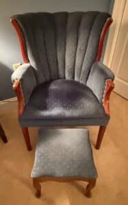 Vintage-Channel-Back-Wingback-Chair-and-Ottoman-Set