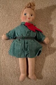 Vintage-Georgene-Novelties-Girl-Scout-Cloth-Doll