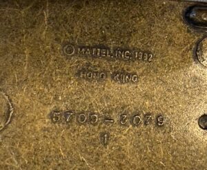 Vintage-Mercury-Marine-and-Hot-Wheels-Belt-Buckles-third-image