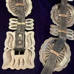 Vintage-Navajo-Sterling-Silver-Second-Phase-Concho-Belt-second-image