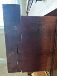 Vintage-Oak-Arts-and-Crafts-Style-Display-Cabinet-with-Drawers-second-image