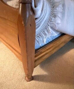 Vintage-Pine-Spindle-Bed-Frame-third-image