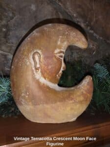Vintage-Terracotta-Crescent-Moon-Face-Figurine