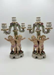 Von-Schierholz-Porcelain-Cherub-Candelabra-Pair